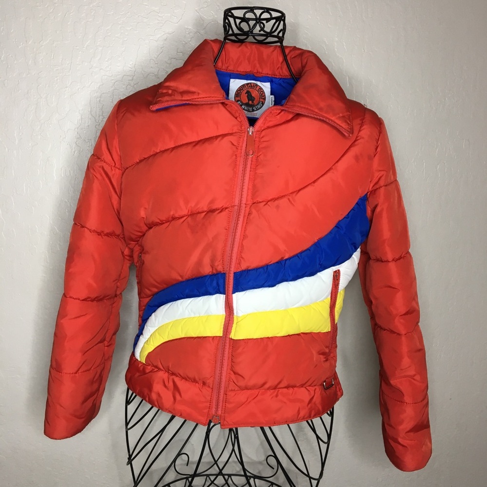 Vintage mountain goat by white stag ski puffer jacket - Picture 1 of 13